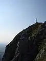 Blick auf das Gipfelkreuz des Frauenkopfes