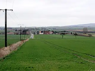 Blick vom Nordrand der Asse Richtung Elm über Dettum (2014)