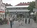 Schrannenhalle vom Stadtmuseum aus gesehen