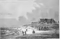 Franz Schreyer: Strand bei Ebbe auf Norderney, 1880