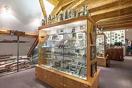 Vitrine der Sektionen des Kantonalschützenvereins aus dem Vorderland