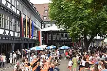Feier zum Schwörtag in Reutlingen im ehemaligen Schwörhof
