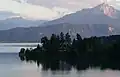 Forggensee mit Gehrenspitze