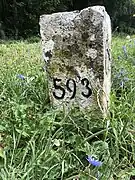 Westseite593Nummer des Steins