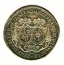 Taler 1696 Allianzwappen