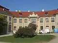 Nebentrakt des Palais Schwarzenberg (Hofseite)