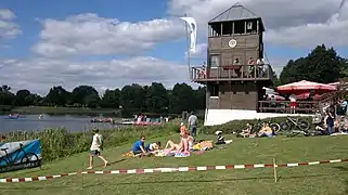 Naherholungsanlage Baggersee,im Süden der Stadt