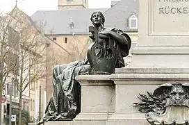 Rückert-Denkmal am Markt(1890)