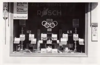 Spitalstraße 30 im Jahr der Olympischen Spiele in Berlin und Eröffnung des Willy-Sachs-Stadions.1936