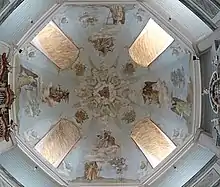 Deckengemälde von Karl Völker