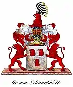 Wappen der Grafen von Schwicheldt