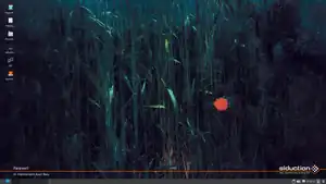 Screenshot vom Betriebssystem