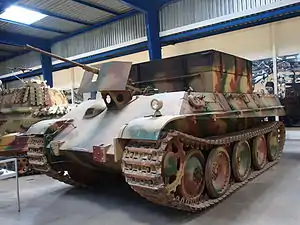 Bergepanzer „Panther“ im Musée des Blindes