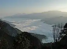 Blick auf das „Nebelmeer“