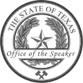 Siegel des Sprechers des Repräsentantenhauses von Texas