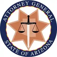 Siegel des Attorney General von Arizona