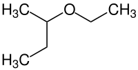 Struktur von sec-Butylethylether