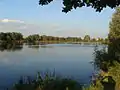 Blick über den heutigen See