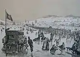 Seegfrörni Januar 1880, Zeichnung von J. Weber