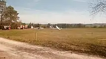 Zwei Segelflugzeuge