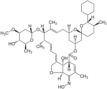 Struktur von Selamectin