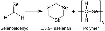 Trimerisierung und Polymerisierung von Selenoformaldehyd