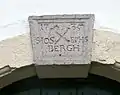 Schlussstein des Portals