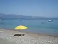 Der Strand von Selianitika