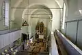 Innenraum der evangelischen Kirche