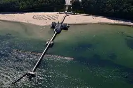 Die Seebrücke Sellin aus der Luft (2011)