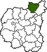 Rajon Semeniwka in der Ukraine