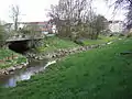 Mündung des Sendelbachs in den Mistelbach