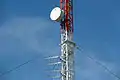 Detailaufnahme einer Antenne von RFS