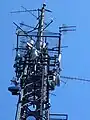 Spitze des Sendeturms