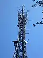 Oberer Teil des Sendeturms