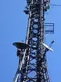 Mittlerer Teil des Sendeturms