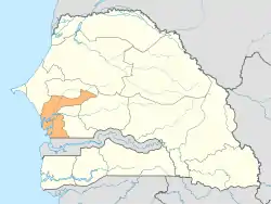 Die Region Fatick in Senegal