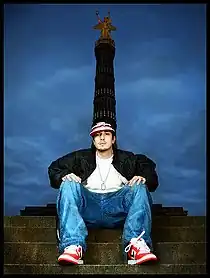 Tatuażyk vor der Berliner Siegessäule (2005)