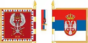 Flagge der Garde