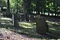Gräber auf dem Friedhof