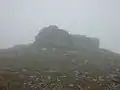 Der Gipfelcairn des Sgùrr nan Conbhairean