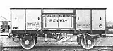 Offener Güterwagen der Shanghai-Nanking Railway, 1909