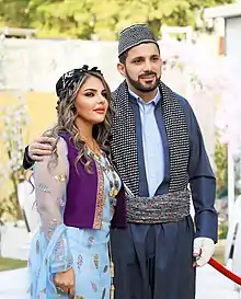 Schaswar Abdulwahid mit seiner Ehefrau