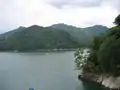 Blick auf die Seefläche