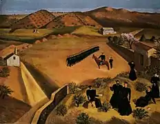 Bei Toledo, Soldaten und Mönche, 1925