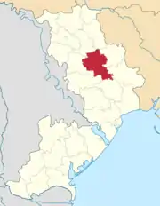 Rajon Schyrjajewe in der Ukraine