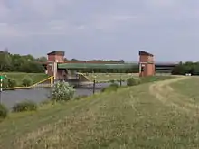 Sicherheitstor im Elbe-Seitenkanal bei Artlenburg