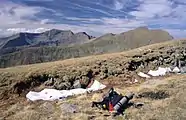 Blick auf das Moldoveanumassiv