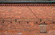 Sichtmauerwerk mit Schmuckelementen