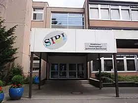 Eingang des SIBIs